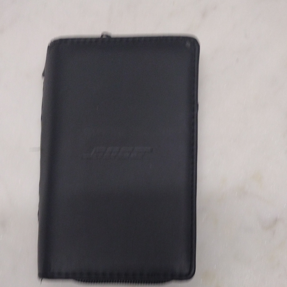 Bose Small Zipper Book Pouch With Many Defects